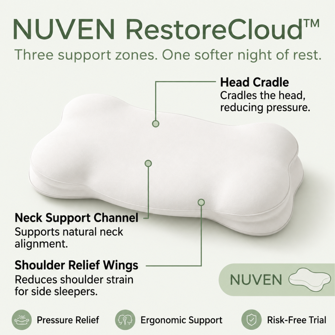 NUVEN RestoreCloud™ Pillow